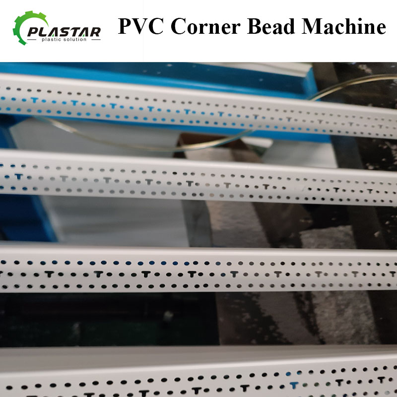 Cavities Plastic Pvc Corner Bead Extrusion Production Line Buy Pvc Corner Bead Extrusion